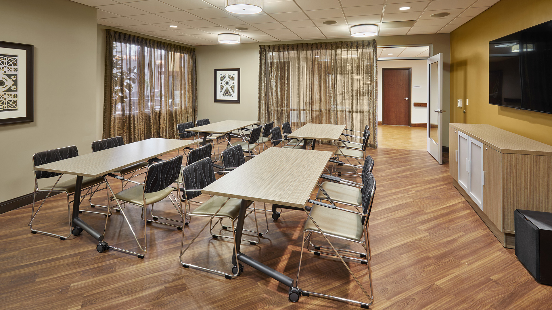 Our event room allow us to plan fun activities to keep our patients minds active and healthy while staying with us.