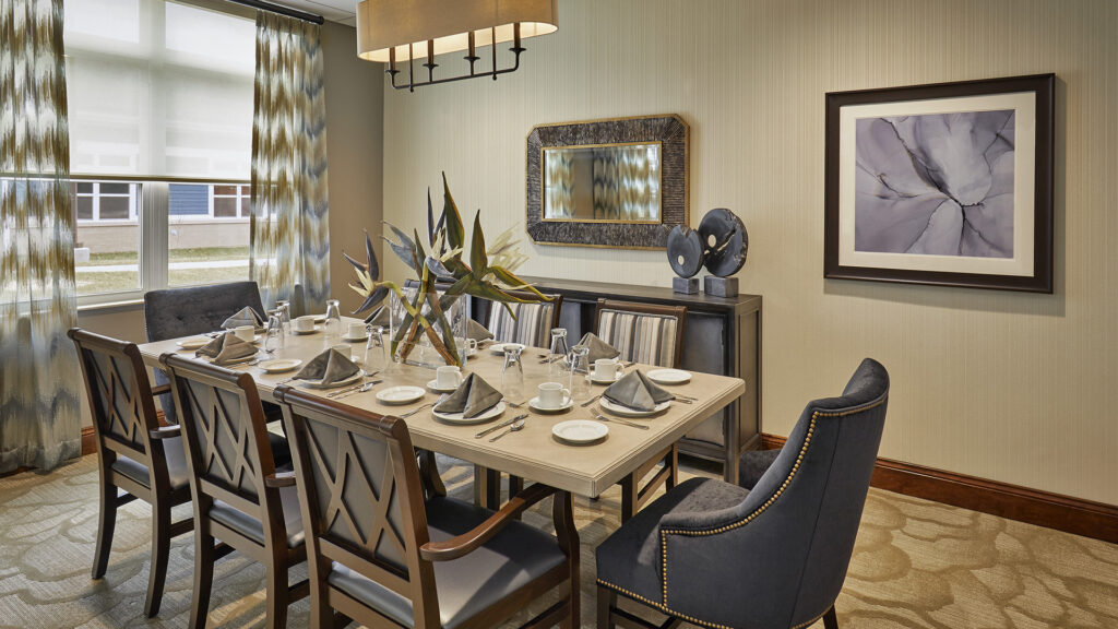 Restaurant quality meals prepared by our in-house chefs.